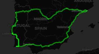 Mappa Portogallo: un paese meraviglioso da esplorare in moto