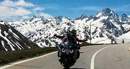 Moto Giro mozzafiato delle Dolomiti  del Trentino-Alto Adige